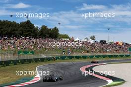 Lewis Hamilton (GBR) Mercedes AMG F1 W08. 13.05.2017. Formula 1 World Championship, Rd 5, Spanish Grand Prix, Barcelona, Spain, Qualifying Day.