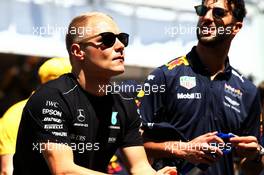 Valtteri Bottas (FIN) Mercedes AMG F1 on the drivers parade. 14.05.2017. Formula 1 World Championship, Rd 5, Spanish Grand Prix, Barcelona, Spain, Race Day.