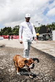 Lewis Hamilton (GBR) Mercedes AMG F1. 11.05.2017. Formula 1 World Championship, Rd 5, Spanish Grand Prix, Barcelona, Spain, Preparation Day.