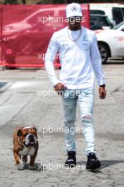 Lewis Hamilton (GBR) Mercedes AMG F1. 11.05.2017. Formula 1 World Championship, Rd 5, Spanish Grand Prix, Barcelona, Spain, Preparation Day.