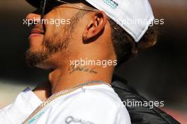 Lewis Hamilton (GBR) Mercedes AMG F1. 11.05.2017. Formula 1 World Championship, Rd 5, Spanish Grand Prix, Barcelona, Spain, Preparation Day.