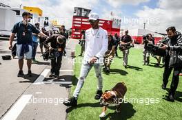 Lewis Hamilton (GBR) Mercedes AMG F1. 11.05.2017. Formula 1 World Championship, Rd 5, Spanish Grand Prix, Barcelona, Spain, Preparation Day.