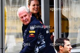 Dr Helmut Marko (AUT) Red Bull Motorsport Consultant. 14.07.2017. Formula 1 World Championship, Rd 10, British Grand Prix, Silverstone, England, Practice Day.