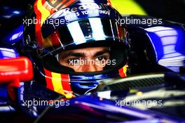 Carlos Sainz Jr (ESP) Scuderia Toro Rosso STR12. 14.07.2017. Formula 1 World Championship, Rd 10, British Grand Prix, Silverstone, England, Practice Day.