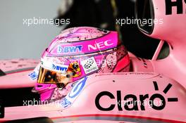 Esteban Ocon (FRA) Sahara Force India F1 Team. 14.07.2017. Formula 1 World Championship, Rd 10, British Grand Prix, Silverstone, England, Practice Day.