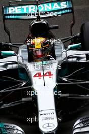 Lewis Hamilton (GBR) Mercedes AMG F1 W08. 14.07.2017. Formula 1 World Championship, Rd 10, British Grand Prix, Silverstone, England, Practice Day.