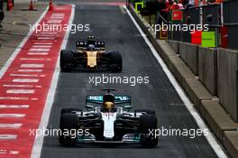 Lewis Hamilton (GBR) Mercedes AMG F1 W08. 14.07.2017. Formula 1 World Championship, Rd 10, British Grand Prix, Silverstone, England, Practice Day.