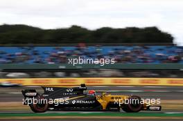 Nico Hulkenberg (GER) Renault Sport F1 Team RS17. 14.07.2017. Formula 1 World Championship, Rd 10, British Grand Prix, Silverstone, England, Practice Day.