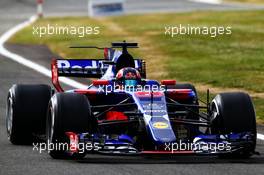 Daniil Kvyat (RUS) Scuderia Toro Rosso STR12. 14.07.2017. Formula 1 World Championship, Rd 10, British Grand Prix, Silverstone, England, Practice Day.