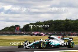 Lewis Hamilton (GBR) Mercedes AMG F1 W08. 14.07.2017. Formula 1 World Championship, Rd 10, British Grand Prix, Silverstone, England, Practice Day.