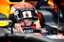 Max Verstappen (NLD) Red Bull Racing RB13. 14.07.2017. Formula 1 World Championship, Rd 10, British Grand Prix, Silverstone, England, Practice Day.