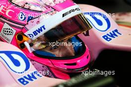 Esteban Ocon (FRA) Sahara Force India F1 Team. 14.07.2017. Formula 1 World Championship, Rd 10, British Grand Prix, Silverstone, England, Practice Day.