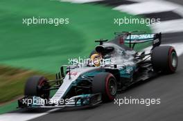 Lewis Hamilton (GBR) Mercedes AMG F1 W08. 14.07.2017. Formula 1 World Championship, Rd 10, British Grand Prix, Silverstone, England, Practice Day.