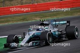 Valtteri Bottas (FIN) Mercedes AMG F1 W08. 14.07.2017. Formula 1 World Championship, Rd 10, British Grand Prix, Silverstone, England, Practice Day.