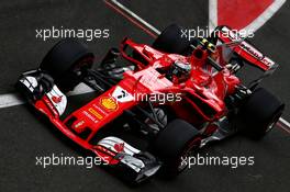 Kimi Raikkonen (FIN) Ferrari SF70H. 14.07.2017. Formula 1 World Championship, Rd 10, British Grand Prix, Silverstone, England, Practice Day.