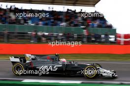 Kevin Magnussen (DEN) Haas VF-17. 14.07.2017. Formula 1 World Championship, Rd 10, British Grand Prix, Silverstone, England, Practice Day.