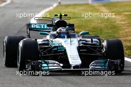 Valtteri Bottas (FIN) Mercedes AMG F1 W08. 14.07.2017. Formula 1 World Championship, Rd 10, British Grand Prix, Silverstone, England, Practice Day.