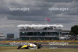 Frank Montangy (FRA) in the Renault RE40. 14.07.2017. Formula 1 World Championship, Rd 10, British Grand Prix, Silverstone, England, Practice Day.