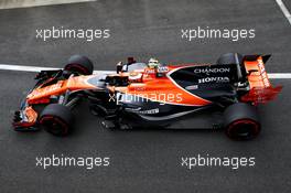 Stoffel Vandoorne (BEL) McLaren MCL32. 14.07.2017. Formula 1 World Championship, Rd 10, British Grand Prix, Silverstone, England, Practice Day.