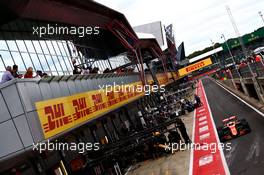 Fernando Alonso (ESP) McLaren MCL32. 14.07.2017. Formula 1 World Championship, Rd 10, British Grand Prix, Silverstone, England, Practice Day.