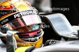 Lewis Hamilton (GBR) Mercedes AMG F1 W08. 14.07.2017. Formula 1 World Championship, Rd 10, British Grand Prix, Silverstone, England, Practice Day.