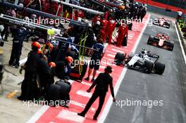 Lance Stroll (CDN) Williams FW40. 14.07.2017. Formula 1 World Championship, Rd 10, British Grand Prix, Silverstone, England, Practice Day.