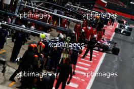 Esteban Ocon (FRA) Sahara Force India F1 VJM10. 14.07.2017. Formula 1 World Championship, Rd 10, British Grand Prix, Silverstone, England, Practice Day.