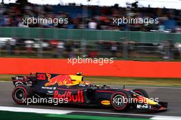 Max Verstappen (NLD) Red Bull Racing RB13. 14.07.2017. Formula 1 World Championship, Rd 10, British Grand Prix, Silverstone, England, Practice Day.