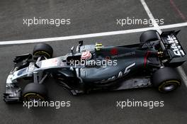 Kevin Magnussen (DEN) Haas VF-17. 14.07.2017. Formula 1 World Championship, Rd 10, British Grand Prix, Silverstone, England, Practice Day.