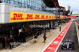 Daniil Kvyat (RUS) Scuderia Toro Rosso STR12. 14.07.2017. Formula 1 World Championship, Rd 10, British Grand Prix, Silverstone, England, Practice Day.