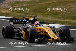 Nico Hulkenberg (GER) Renault Sport F1 Team RS17. 14.07.2017. Formula 1 World Championship, Rd 10, British Grand Prix, Silverstone, England, Practice Day.