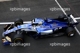 Marcus Ericsson (SWE) Sauber C36. 14.07.2017. Formula 1 World Championship, Rd 10, British Grand Prix, Silverstone, England, Practice Day.