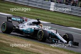 Lewis Hamilton (GBR) Mercedes AMG F1 W08. 14.07.2017. Formula 1 World Championship, Rd 10, British Grand Prix, Silverstone, England, Practice Day.