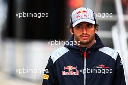 Carlos Sainz Jr (ESP) Scuderia Toro Rosso. 14.07.2017. Formula 1 World Championship, Rd 10, British Grand Prix, Silverstone, England, Practice Day.