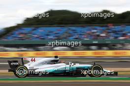 Lewis Hamilton (GBR) Mercedes AMG F1 W08. 14.07.2017. Formula 1 World Championship, Rd 10, British Grand Prix, Silverstone, England, Practice Day.