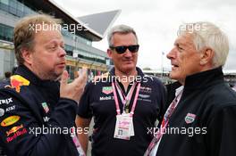 Andy Palmer (GBR) Aston Martin CEO (Left). 16.07.2017. Formula 1 World Championship, Rd 10, British Grand Prix, Silverstone, England, Race Day.