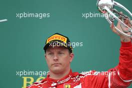 Kimi Raikkonen (FIN) Scuderia Ferrari  16.07.2017. Formula 1 World Championship, Rd 10, British Grand Prix, Silverstone, England, Race Day.