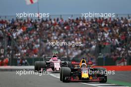 Daniel Ricciardo (AUS) Red Bull Racing  16.07.2017. Formula 1 World Championship, Rd 10, British Grand Prix, Silverstone, England, Race Day.