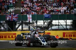 Romain Grosjean (FRA) Haas F1 Team VF-17. 16.07.2017. Formula 1 World Championship, Rd 10, British Grand Prix, Silverstone, England, Race Day.