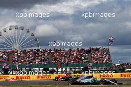 Lewis Hamilton (GBR) Mercedes AMG F1 W08. 16.07.2017. Formula 1 World Championship, Rd 10, British Grand Prix, Silverstone, England, Race Day.