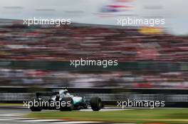 Valtteri Bottas (FIN) Mercedes AMG F1 W08. 16.07.2017. Formula 1 World Championship, Rd 10, British Grand Prix, Silverstone, England, Race Day.