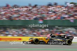 Nico Hulkenberg (GER) Renault Sport F1 Team RS17. 16.07.2017. Formula 1 World Championship, Rd 10, British Grand Prix, Silverstone, England, Race Day.