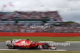Kimi Raikkonen (FIN) Scuderia Ferrari  16.07.2017. Formula 1 World Championship, Rd 10, British Grand Prix, Silverstone, England, Race Day.
