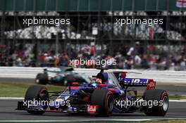 Daniil Kvyat (RUS) Scuderia Toro Rosso STR12. 16.07.2017. Formula 1 World Championship, Rd 10, British Grand Prix, Silverstone, England, Race Day.