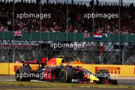 Max Verstappen (NLD) Red Bull Racing RB13. 16.07.2017. Formula 1 World Championship, Rd 10, British Grand Prix, Silverstone, England, Race Day.