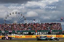 Valtteri Bottas (FIN) Mercedes AMG F1 W08. 16.07.2017. Formula 1 World Championship, Rd 10, British Grand Prix, Silverstone, England, Race Day.