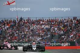 Kevin Magnussen (DEN) Haas F1 Team  16.07.2017. Formula 1 World Championship, Rd 10, British Grand Prix, Silverstone, England, Race Day.