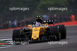 Jolyon Palmer (GBR) Renault Sport F1 Team RS17. 15.07.2017. Formula 1 World Championship, Rd 10, British Grand Prix, Silverstone, England, Qualifying Day.