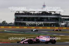 Esteban Ocon (FRA) Sahara Force India F1 VJM10. 15.07.2017. Formula 1 World Championship, Rd 10, British Grand Prix, Silverstone, England, Qualifying Day.