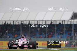 Sergio Perez (MEX) Sahara Force India F1   15.07.2017. Formula 1 World Championship, Rd 10, British Grand Prix, Silverstone, England, Qualifying Day.